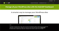 Desktop Screenshot of mainwp.com